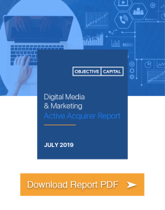 Digital marketing and media report cover